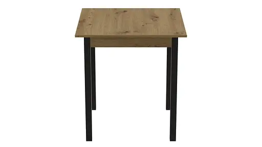 Стіл кухонний Ferrum-decor Дієго 75x70x70 Чорний ДСП Дуб Артізан 16мм (FRD-105709) - фото 4