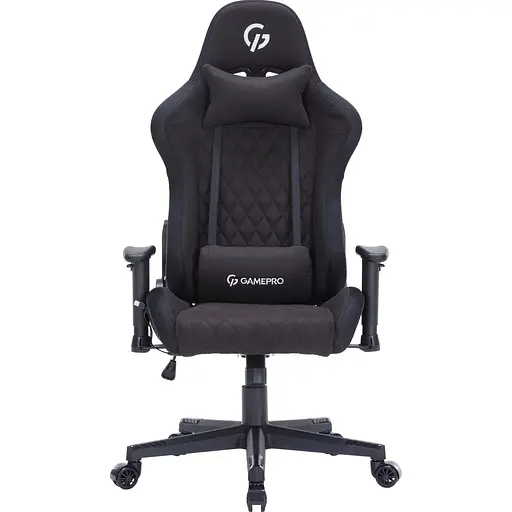 Геймерское кресло GamePro GC700FB RGB Size L Fabric Black [126423] - фото 2