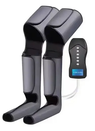 Компресійний масажер для ніг UPGRADE Air Compressed Leg massager Лімфодренажний апарат - фото 1