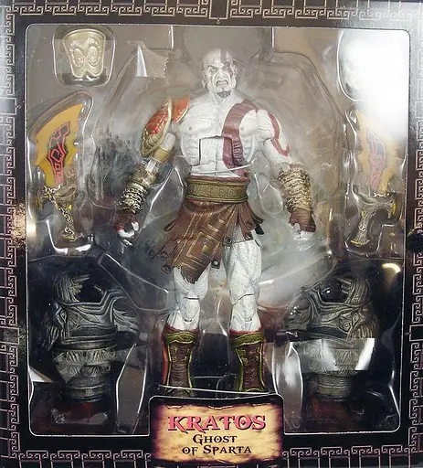 Статуэтка NECA Бог Войны III Кратос Призрак Спарты God of War Kratos Ghost of Sparta 18см GoW 27.05 - фото 2