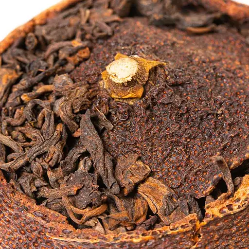 Шу Пуэр в мандарине премиум-класса - фото 2