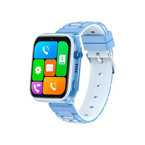 Смарт-часы XO H130 GPS Children's Intelligent 4G Watch Голубой - фото 1