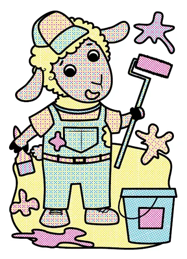 Малюємо водою! Баранчик - фото 2