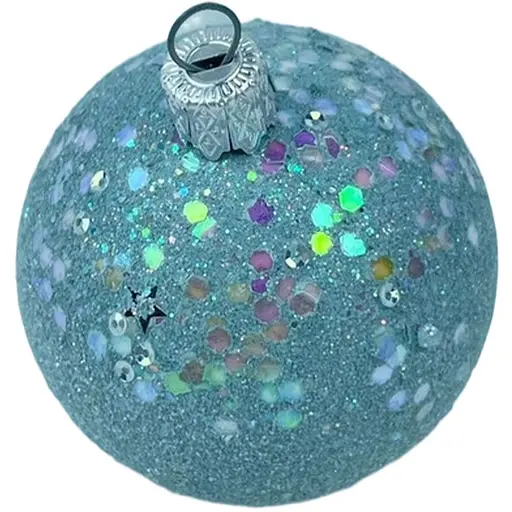 Набор новогодних шаров на ёлку Dashuri 15 штук 6 см блеск, атлантик 60116699 - фото 2