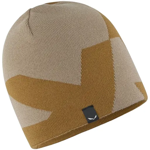 Шапка Salewa Pure Reversible AM Beanie Бежевый (1054-013.012.1197)