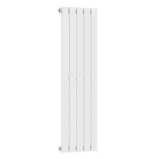 Вертикальний радіатор Navin Largo 376х1200-5, anticor, білий 10-012033-4880, Білий - фото 2