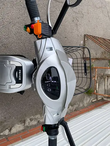 Електроскутер Двомісний Crosser E-Delta (1000W,60V,15Ah) Сірий - фото 9