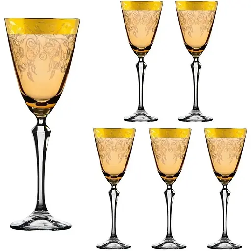 Набор бокалов для вина Lora Марика 250 мл 6 шт. NGC111SETWINE-D