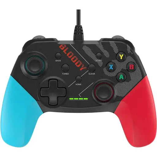 Проволочный геймпад A4Tech Bloody GP30 Sports Blue синий