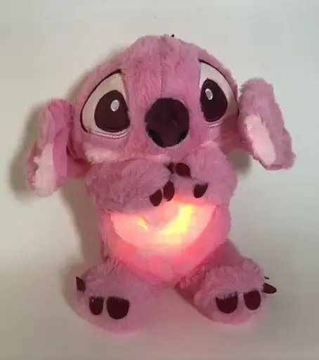 М’яка іграшка нічник Стіч, 30 см, дихаючий, інтерактивний - фото 2