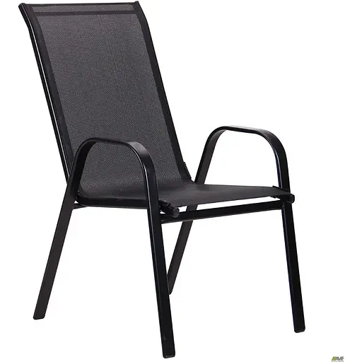 Комплект садових стільців Chomik Garden Line Cortina чорний - фото 4