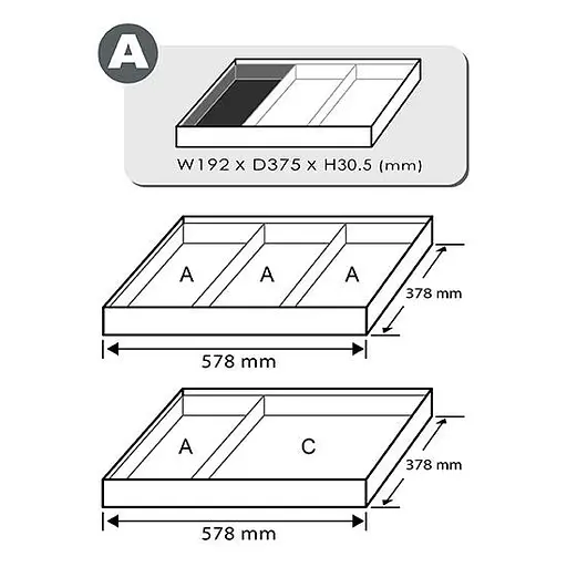 Набор длинных головок 1/2 8-32 мм 24 шт. (в ложементе, тип A) Toptul hoz0014662 - фото 2