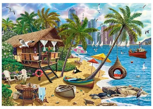 Пазл Castorland Лето в городе 1000 эл. (C-105045) - фото 2