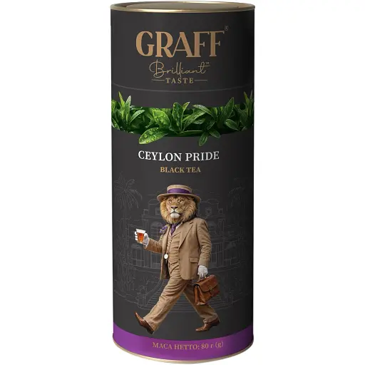 Чай чорний Graff Ceylon pride 240 г (3 шт. х 80 г) - фото 2