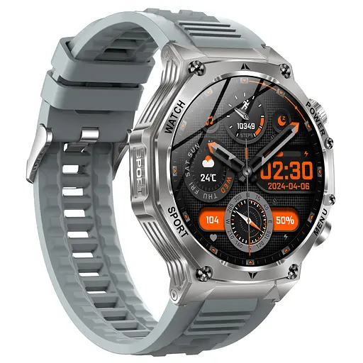 Годинник Smart Surf X Pro Silver Grey, 2 ремінця - фото 3