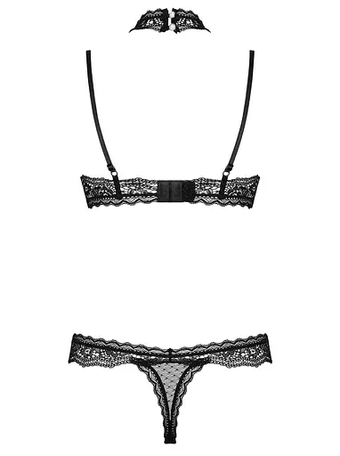 Боди Obsessive Claudusia L/XL черный - фото 6