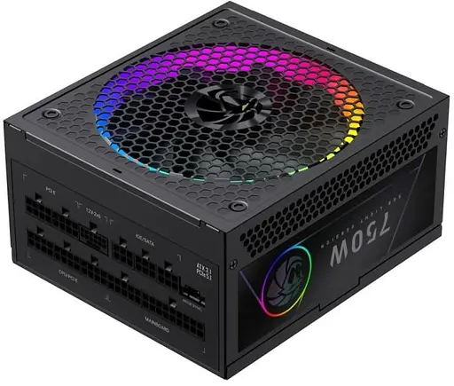 Блок живлення GameMax RGB PRO 750G 750W ATX 3.1 80+ Gold (RGB PRO 750G) - фото 2