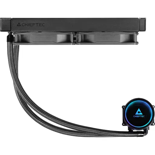Система водяного охолодження Chieftec Iceberg 240 Dark (CLC-240-BLK) [143801] - фото 2