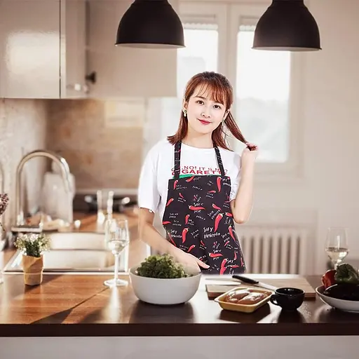 Фартух тканинний з кишенею 65 x 72 см в асортименті R89155 - фото 8