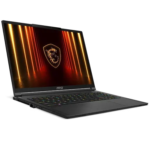 Ноутбук MSI 16 Stealth A16 AI+ A3XWJG-084XUAC 16" QHD+ 240Hz OLED, Ryzen AI 9 HX 370, 32GB, F1TB, NVD5090-24, DOS, чорний (9S7-15FL35-084) - фото 2