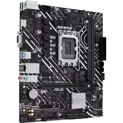 Материнская плата Asus Prime H610M-K s1700 H610 2xDDR5 M.2 HDMI D-Sub mATX - фото 4