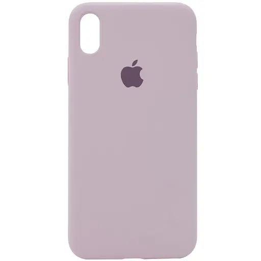 Чехол Silicone Case Full Protective AA для Apple iPhone XS Max 6.5 Серый/Lavender