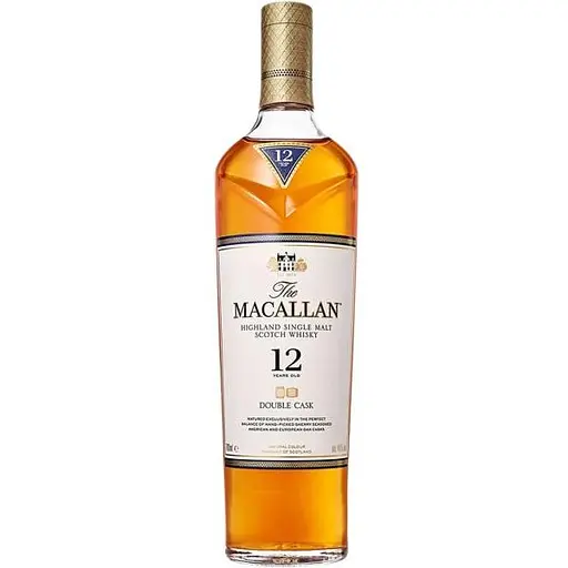 Віскі The Macallan Double Cask 12 yo Single Malt Scotch Whisky 40% 0.7 л в подарунковій упаковці - фото 2