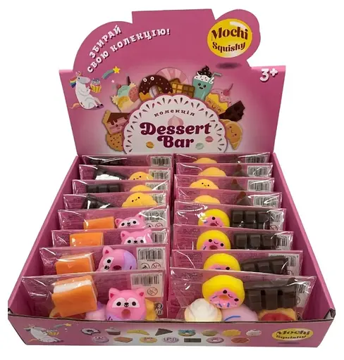 Коллекционные игрушки в наборе Monster Gum mochi squishy Десерт бар (T25004) - фото 2