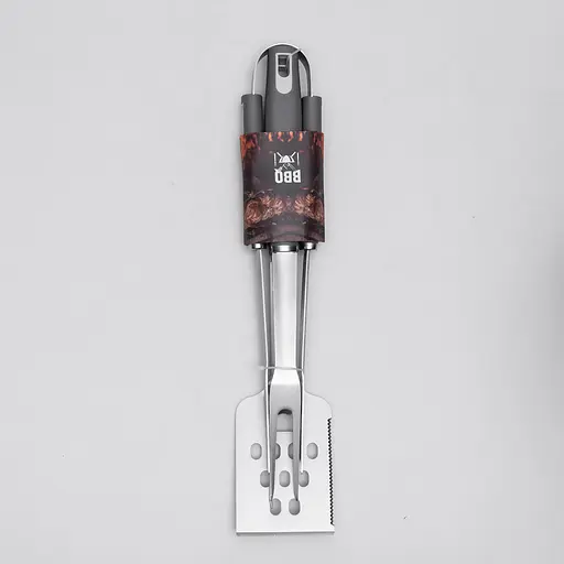 Набор аксессуаров для гриля Yiwu 45 см лопатка вилка для мяса для кемпинга отдыха барбекю дачи BQ-6 - фото 6