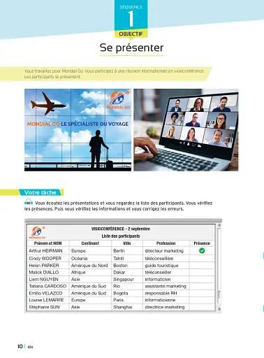 Objectif Express 1 - Livre de l'élève (A1-A2) - фото 8