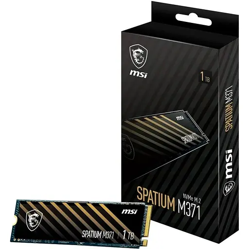 SSD накопитель MSI Spatium M371 1TB (S78-440L820-P83) [130879] - фото 10