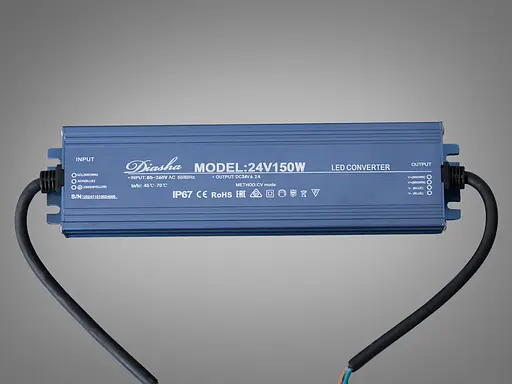 Блок живлення 24В, для підключення LED стрічки, 150Вт, 6.25А - фото 2