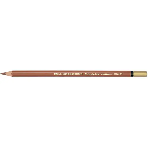 Олівець акварельний Koh-i-Noor Mondeluz light brown світло-коричневий (3720/31)
