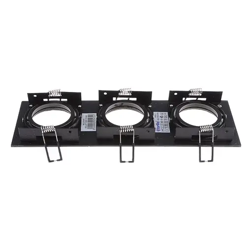 Світильник точковий Brille HDL-DT 105/3 SS BK MR16 L13-076 - фото 3