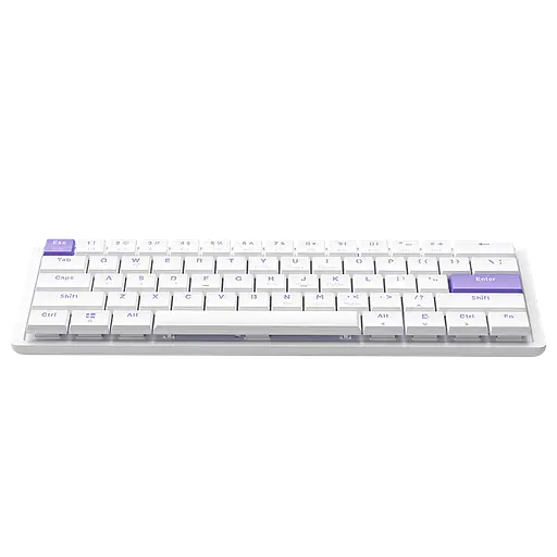 Клавіатура Ajazz NKL61 Wired Red Switch White Purple - фото 3