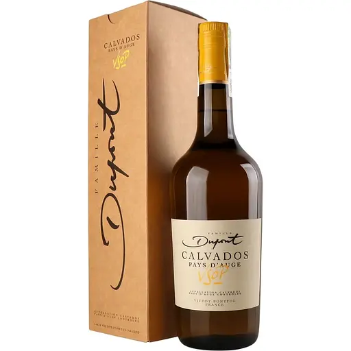 Кальвадос Domaine Dupont Pays d'Auge VSOP 42% 0.7 л в подарунковій упаковці