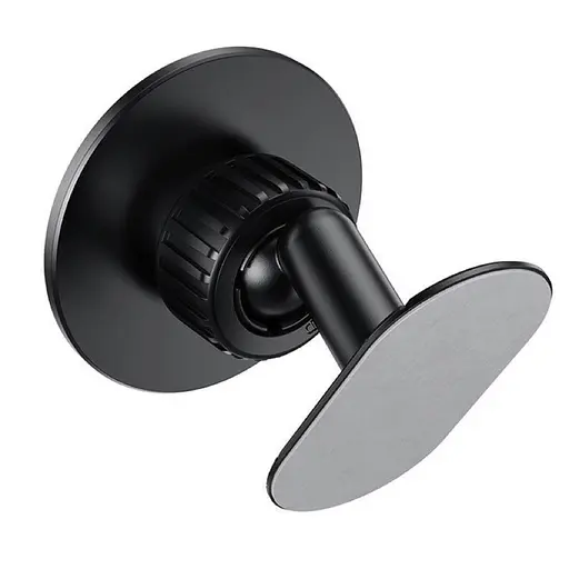 Автотримач для телефона HOCO H13 Fine jade ring magnetic car holder(center console) Black - фото 5