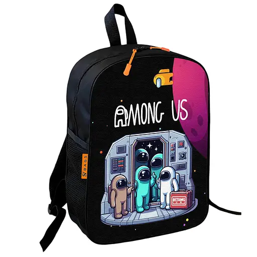 Рюкзак школьный детский Амонг Ас «Among Us» 36х27 см для мальчика (01477)