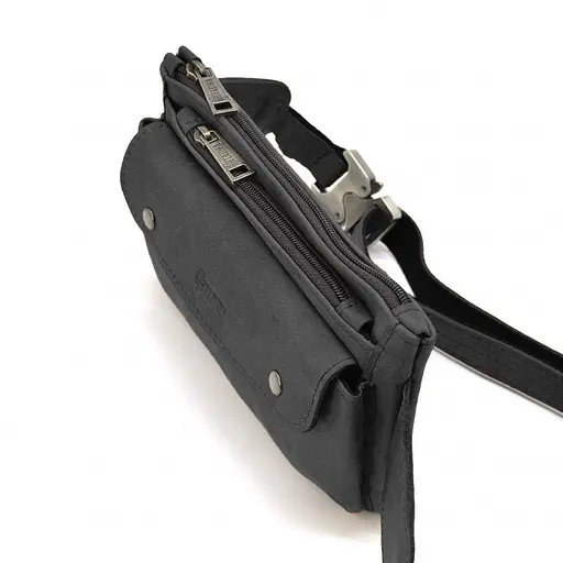 Шкіряна бананка Tarwa 24х15х3 см sum0025645 - фото 4