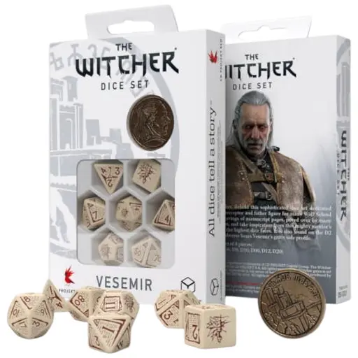 Набір кубиків The Witcher Dice Set. Vesemir - The Old Wolf , 7 шт. (SWVE01)