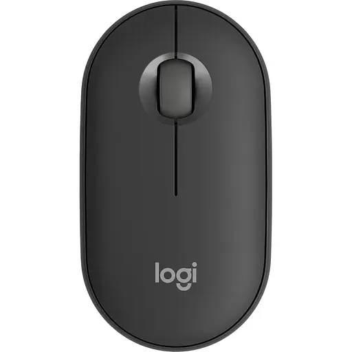Бездротова миша Logitech M350s Pebble Mouse 2 Bluetooth Graphite (910-007015) - фото 1