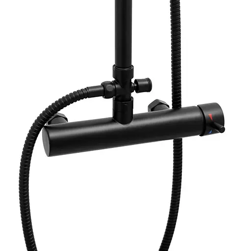 Душова система Yoka Flova 25 black BP.FLOVA 25 BLK, Чорний матовий - фото 8