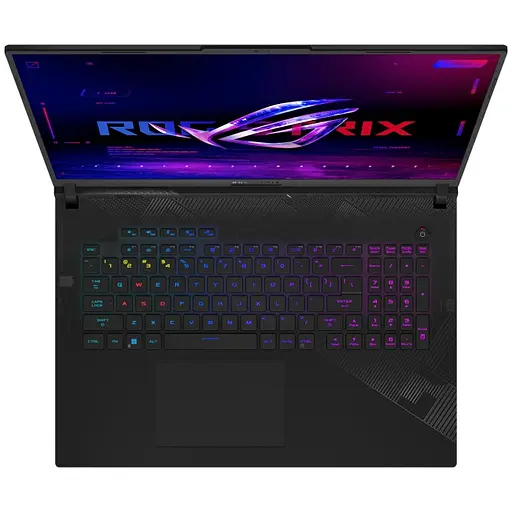 Ноутбук Ігровий ASUS ROG Strix SCAR 18 G834JYR з процесором Intel Core i9 14900HX pana la 5.8 GHz, 18", QHD+, Mini LED 240Hz, 64GB DDR5, 2 x 1TB SSD, NVIDIA® GeFor 175W, Windows 11 Pro, Off чорний - фото 7