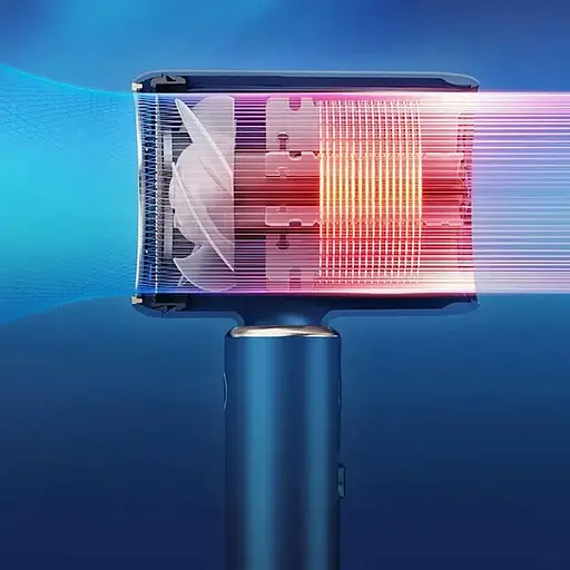 Фен Xiaomi ShowSee Hair Dryer VC200-B Blue [103236] - фото 6