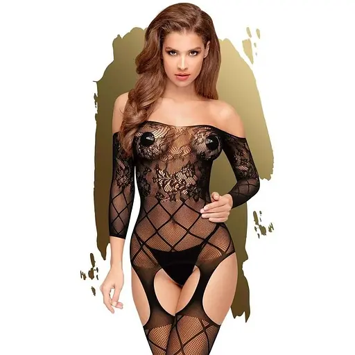 Бодістокінг Penthouse Lingerie Top-Notch XL чорний