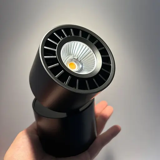 Точковий світильник Skarlat RSLC7529 12W BK 3000K - фото 3