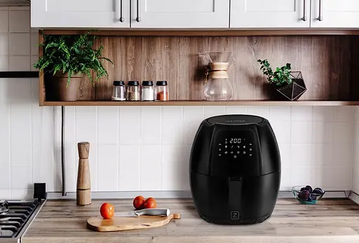 Аерогриль Аерофритюрниця Zeeegma Knapper GRAND Black - фото 9