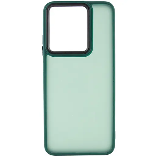 Чехол Epik TPU+PC Lyon Frosted для Xiaomi Redmi 12C Green - фото 2