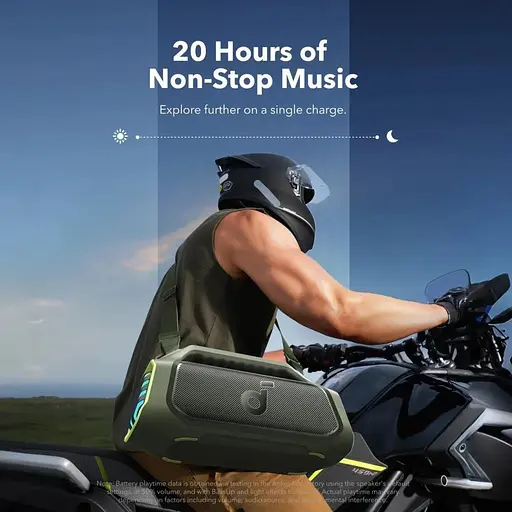 Портативная акустика SoundCore Boom 2 Plus Green (A3134061) [136165] - фото 3