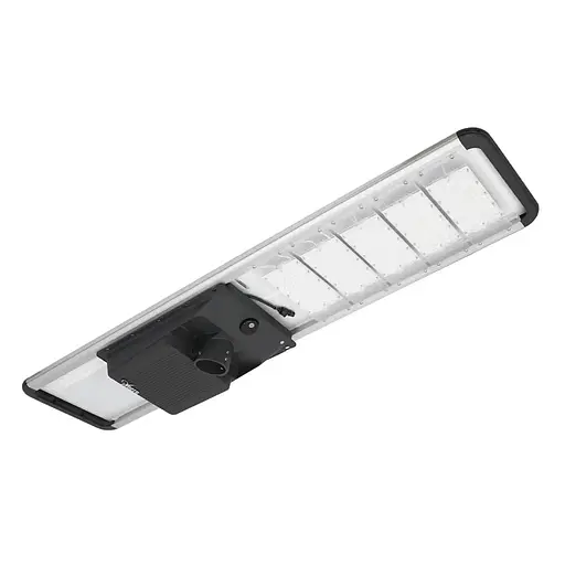 SOLAR LED-фонарь Anern AN-SLZ-80W, 80W, 240LED, 768WH LiFePO4, 18V 100W, 210lm/w, 120°, заряд 8 ч, разряд 4 часа, IP66. Aluminium + PMMA,1548*385*139mm